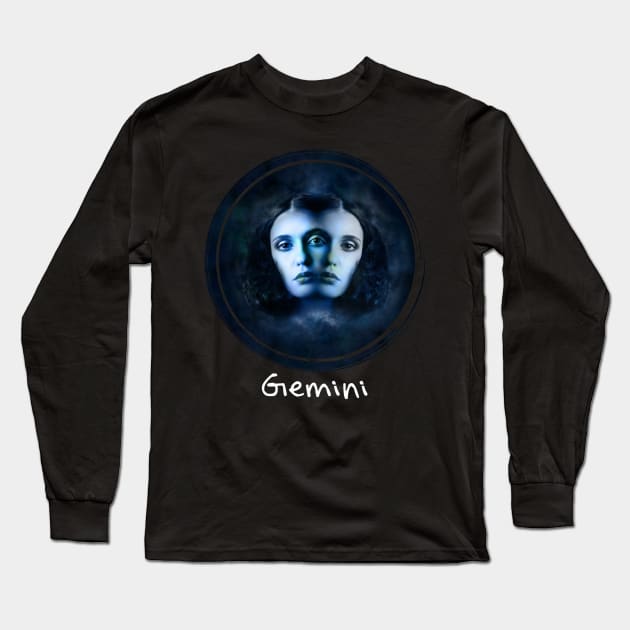 Best women are born as gemini - Zodiac Sign Long Sleeve T-Shirt by Pannolinno